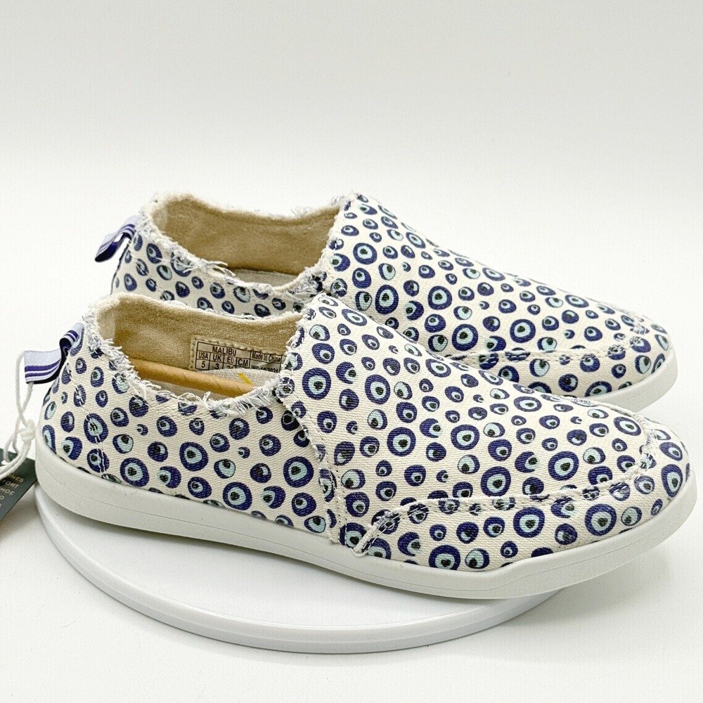 Vionic Malibu Beach Slip On Shoes / Size 5 Womens / Bubbles, New